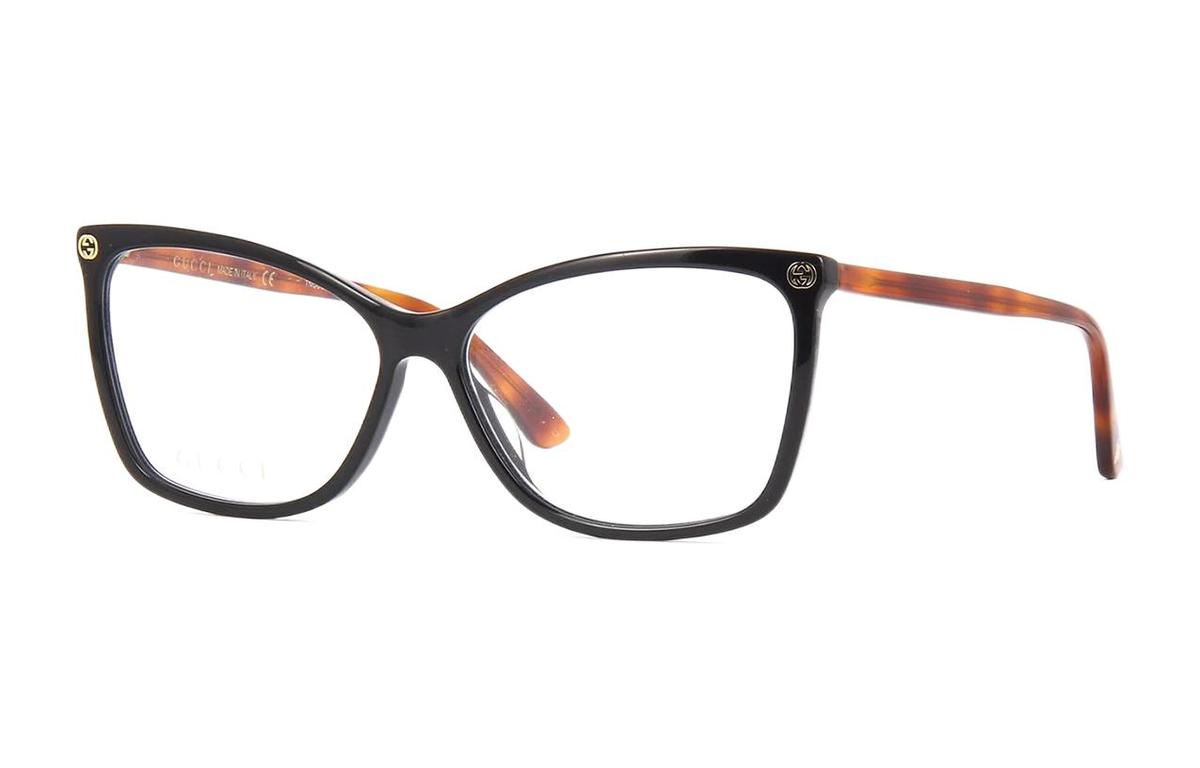 Gucci Gucci Eyeglass Frames Unisex Black