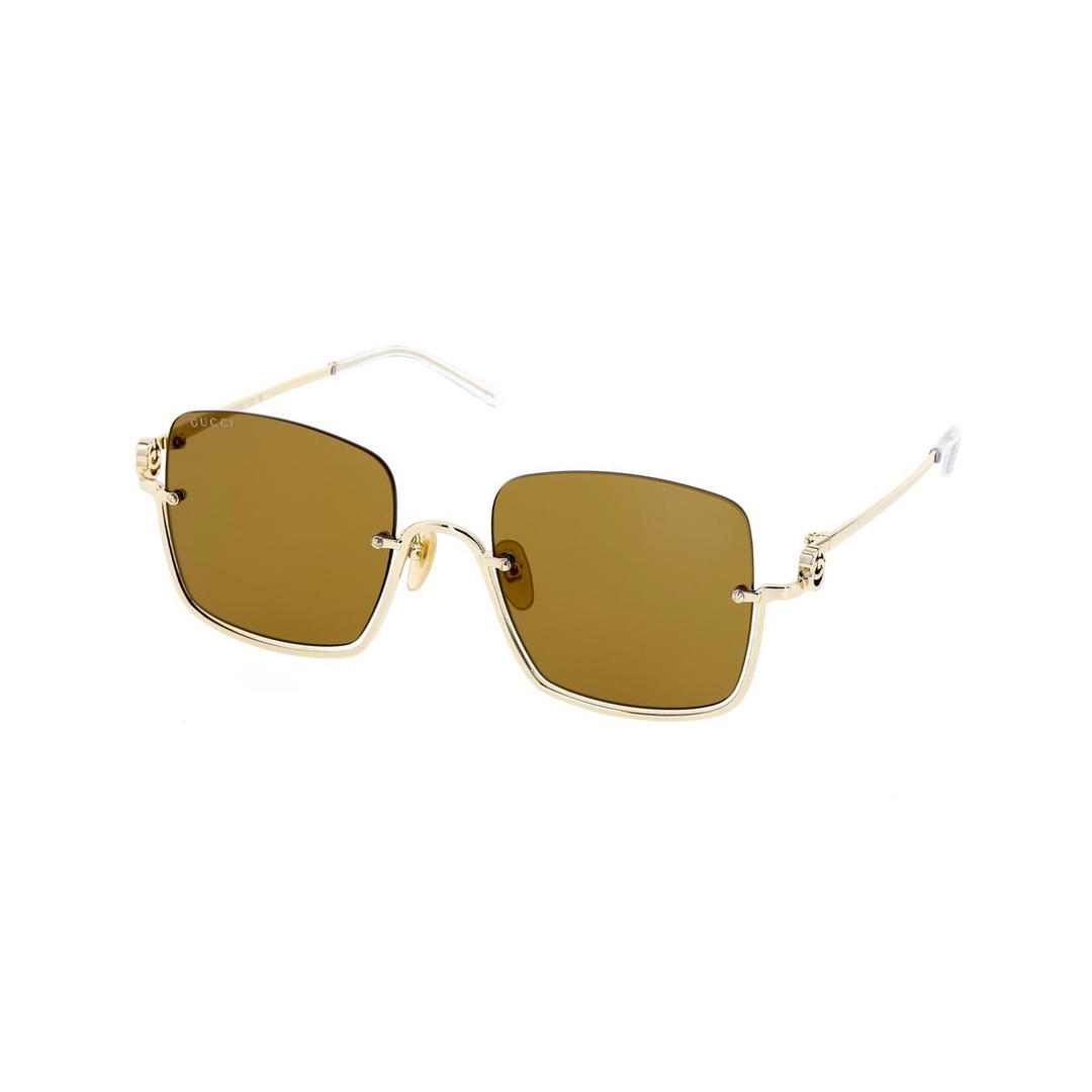Gucci Gucci Eyewear Square Frame Sunglasses Women's Gold