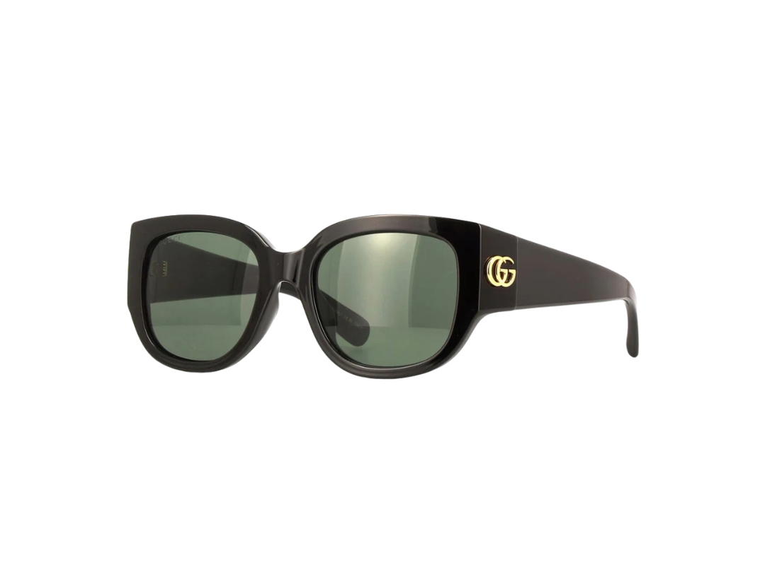 Gucci Gucci Sunglasses In Shiny Black Frame