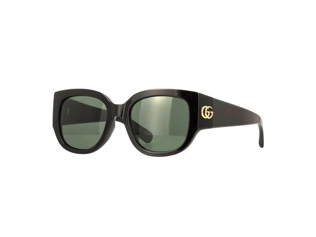 Gucci Gucci Sunglasses In Shiny Black Frame - view 1