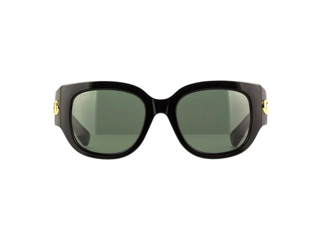Gucci Gucci Sunglasses In Shiny Black Frame - view 2