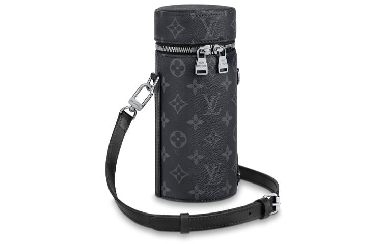 Louis Vuitton Louis Vuitton Canvas Storage Boxes Unisex Black