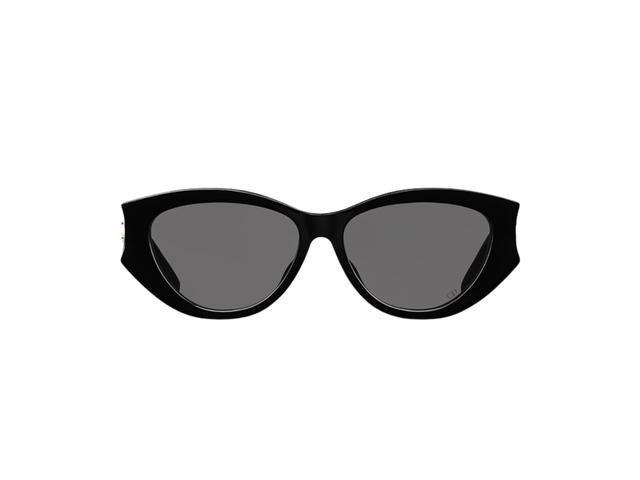 Dior Dior Glow B1F In Black Butterfly Acetate Frame With Gray Lenses - view 2