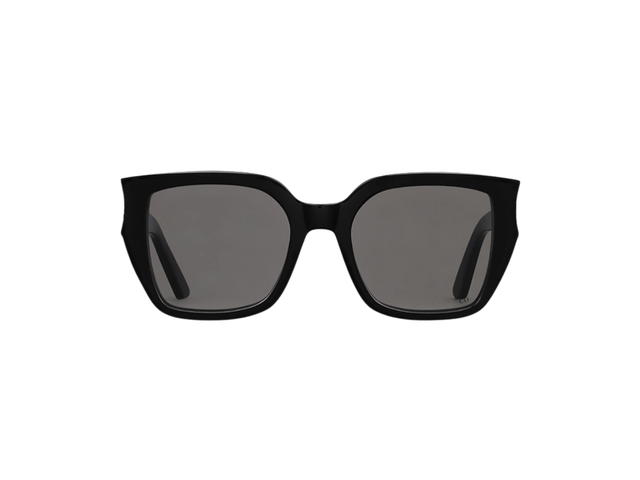 Dior Dior Glow S1F In Black Square Acetate Frame With Gray Lenses - view 2