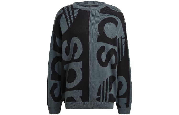 adidas adidas originals Fshn Knit Crew Sweatshirt Grey