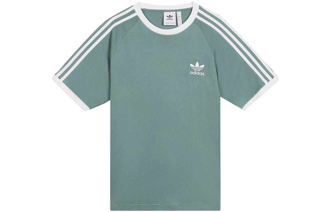 adidas Adidas Originals 3 Stripes T Shirt Men's Emerald