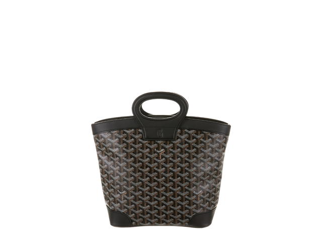 Goyard Goyard Beluga PM Bucket Bag In Silver Tone Hardware With Brown - view 1