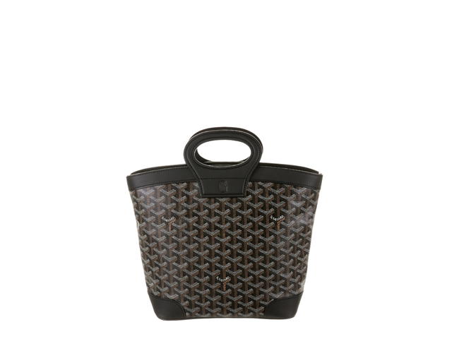 Goyard Goyard Beluga PM Bucket Bag In Silver Tone Hardware With Brown - view 2