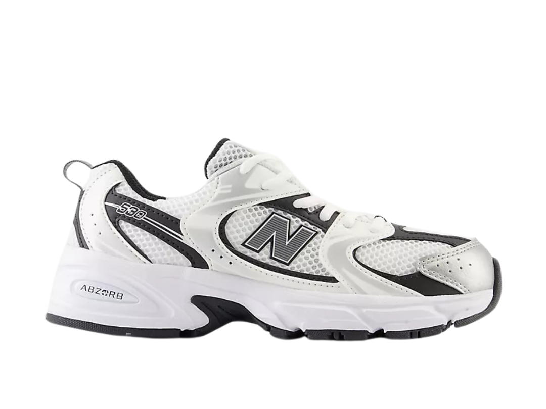 New Balance New Balance 530 Big Kid White Black