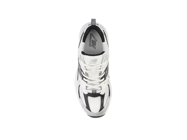 New Balance New Balance 530 Big Kid White Black - view 3