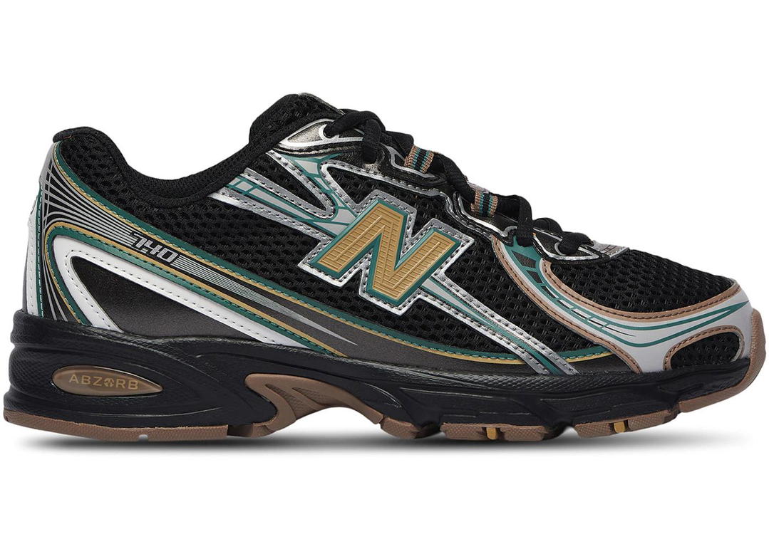 New Balance New Balance 740 Black Grey Olive (GS)