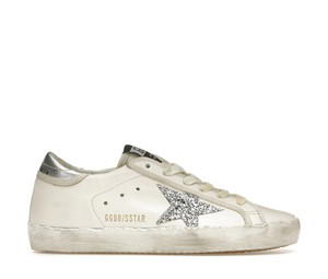 Buy Golden Goose Super-Star White Silver Glitter (Women's) at Sasom – Authentic and Ready to Ship