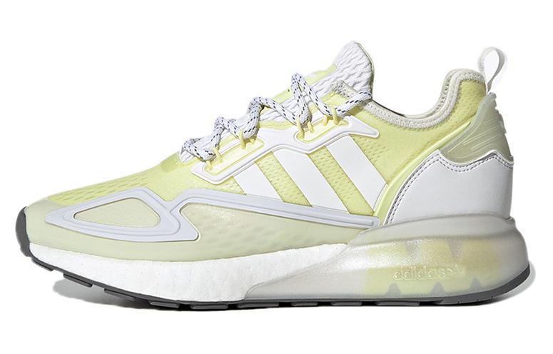 adidas Adidas Originals Zx 2K Boost White Yellow Tint Women's