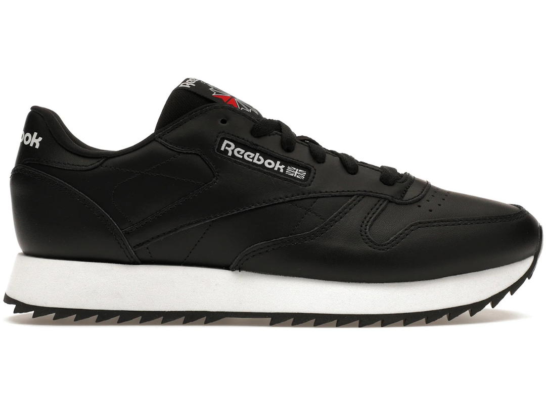 Reebok Reebok Classic Leather Ripple Black White (Women's)