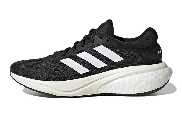 adidas Adidas Supernova 2 J Anti Slip And Wear Resistant Breathable Low Top Kids' Running Shoes Black Teenagers