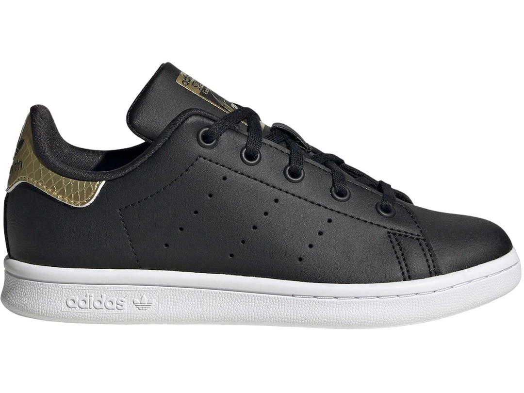 adidas adidas Stan Smith Core Black Cloud White Gold Metallic (PS)