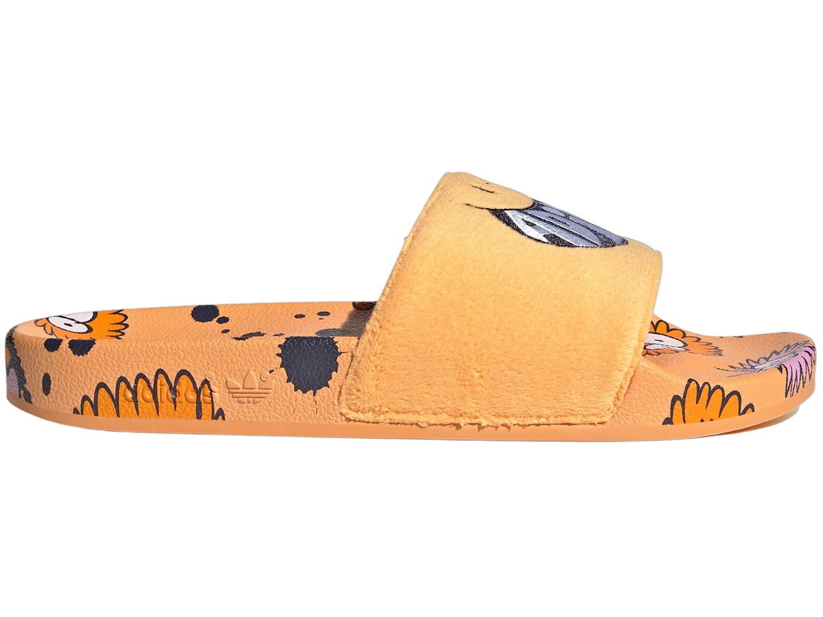 adidas adidas Adilette Slides Kevin Lyons Hazy Orange Cloud White Shadow Navy