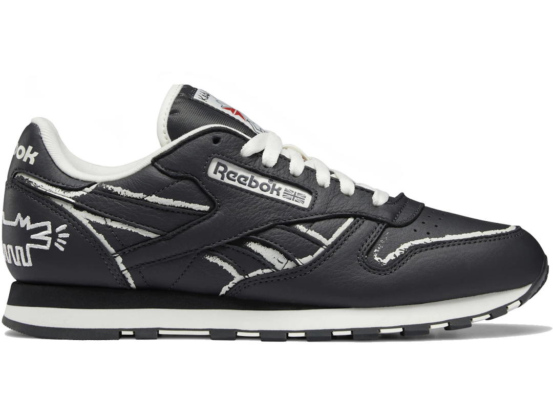 Reebok Reebok Classic Leather Keith Haring Pure Grey Chalkboard Dog