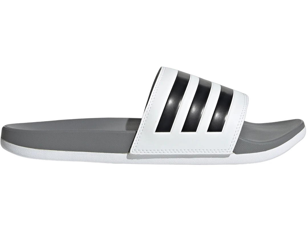 adidas adidas Adilette Comfort Slides Cloud White Core Black Grey Three