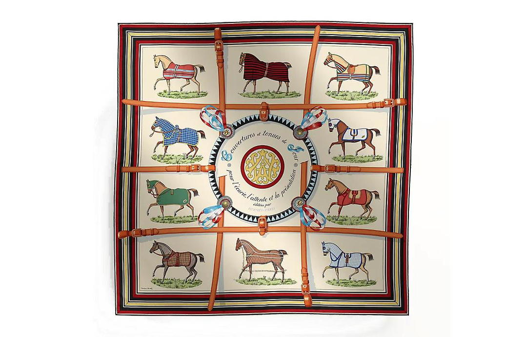 Hermes Hermes Silk Scarves Women's Multicolor