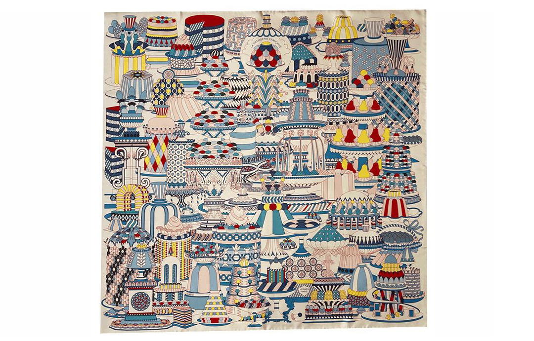 Hermes Hermes Silk Scarves Women's Multicolor
