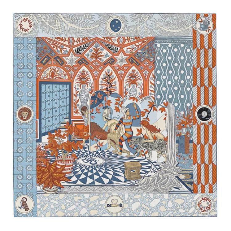 Hermes Hermes Silk Scarves Women's Multicolor