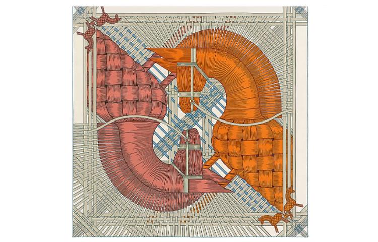 Hermes Hermes Silk Silk Scarves Women's
