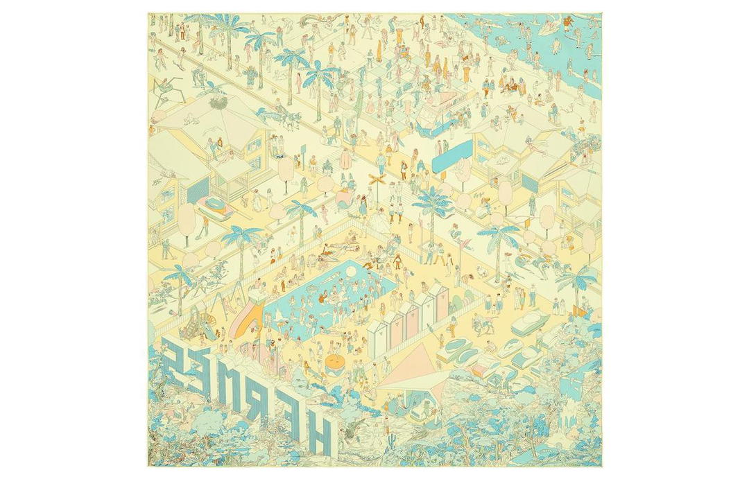 Hermes Hermes Silk Scarves Women's Multicolor