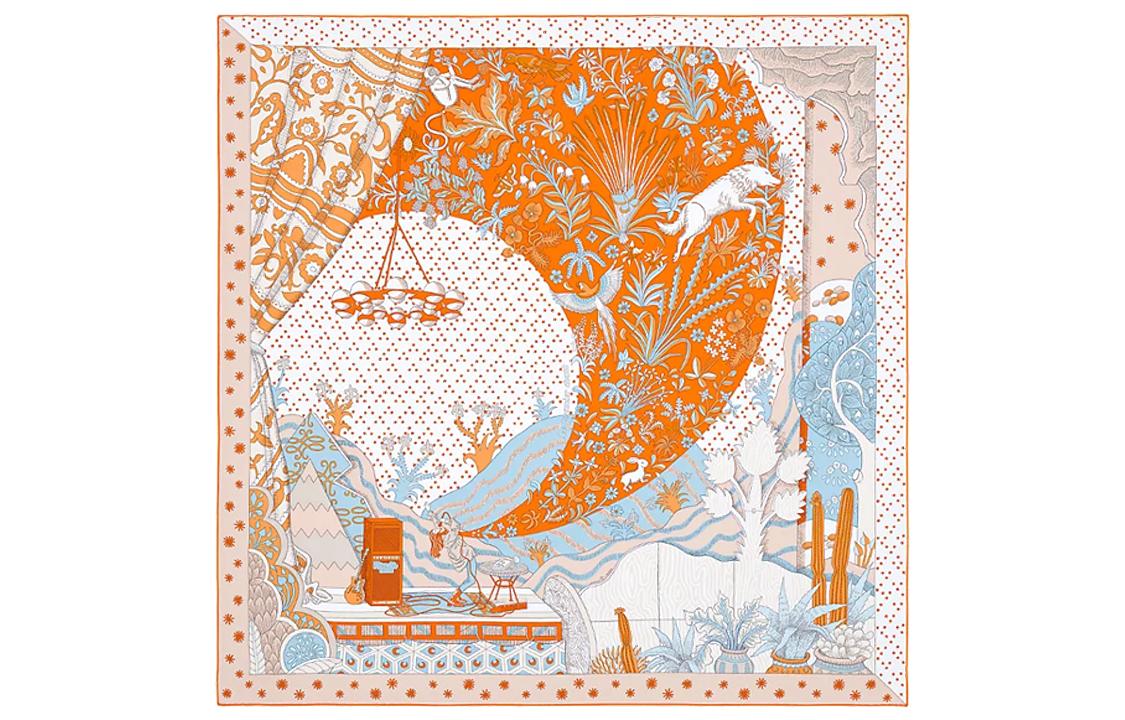 Hermes Hermes Silk Scarves Women's