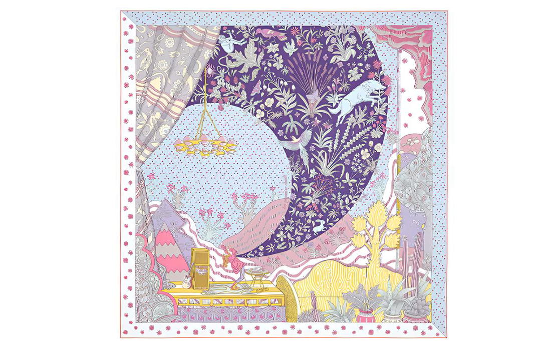 Hermes Hermes Silk Scarves Women's Multicolor
