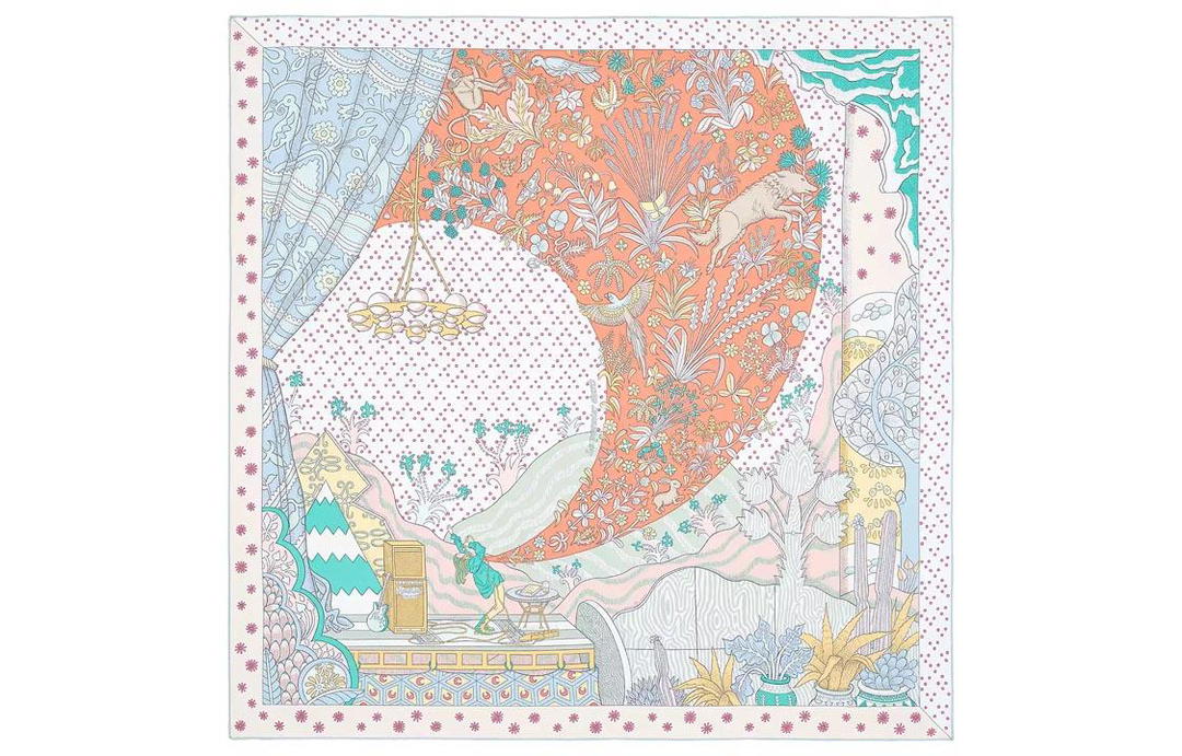 Hermes Hermes Silk Scarves Women's Multicolor