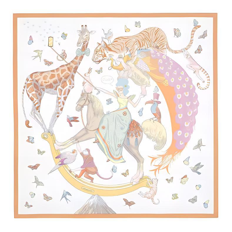 Hermes Hermes Silk Scarves Women's