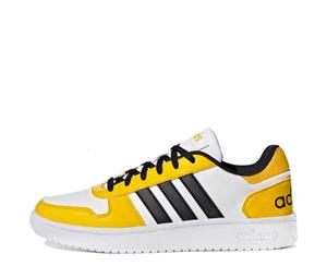 Buy Adidas Neo Hoops 2.0 'White Yellow Black' Women's at Sasom – Authentic and Ready to Ship