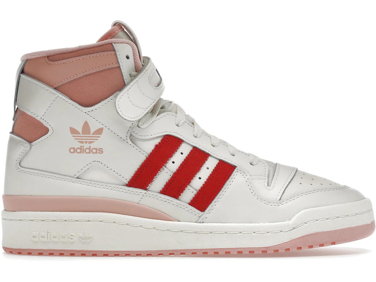 adidas adidas Forum 84 Hi Off White Pink Red