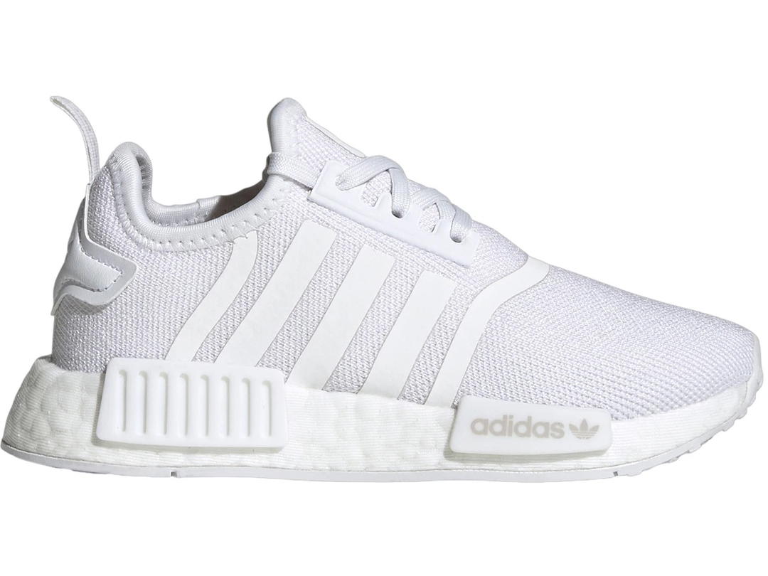adidas adidas NMD R1 Refined Cloud White Grey (PS)