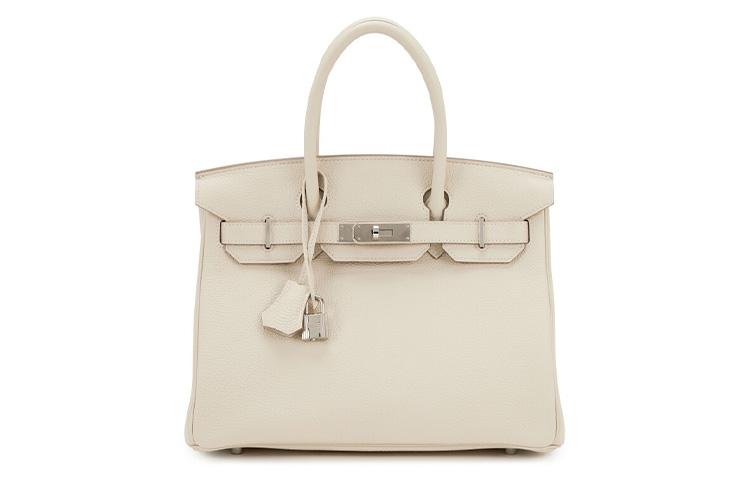 Hermes Hermes Birkin Togo Calfskin Birkin Bag Handbags Regular Women's 10 Craie Milkshake White