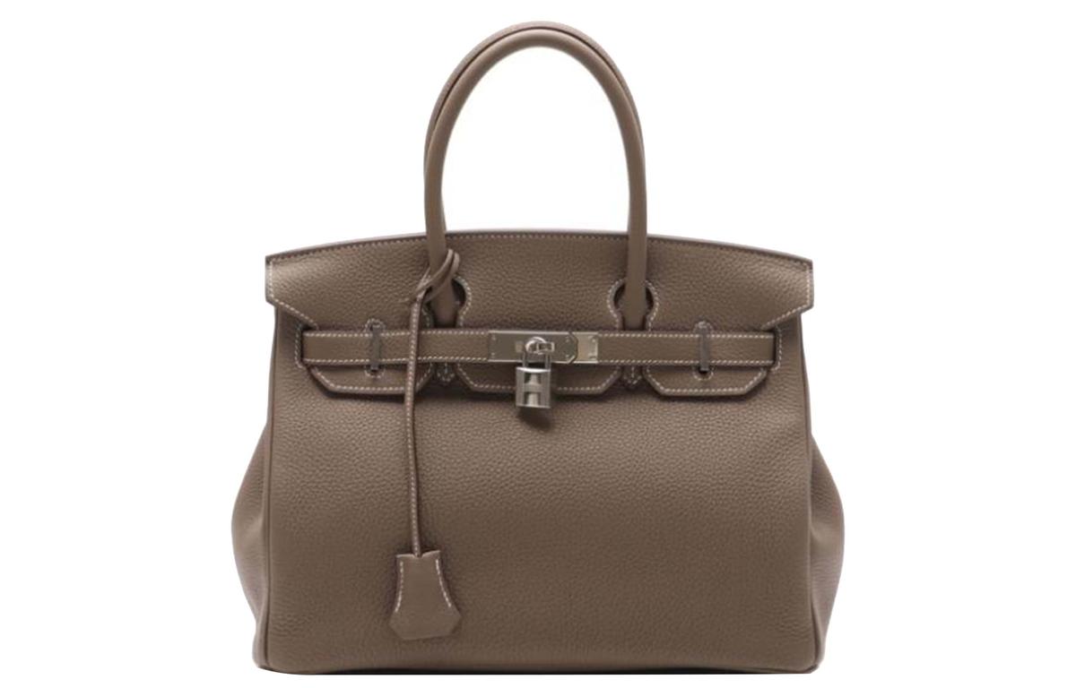 Hermes Hermes Birkin Togo Calfskin Birkin Bag Handbags 18 Women's Elephant Gray