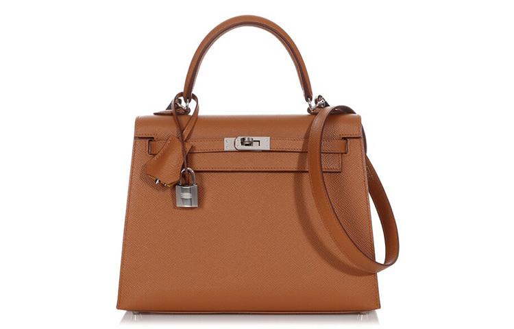 Hermes Hermes Kelly Epsom Leather Kelly Bag Handbags Women's 37 Gold Gold Brown