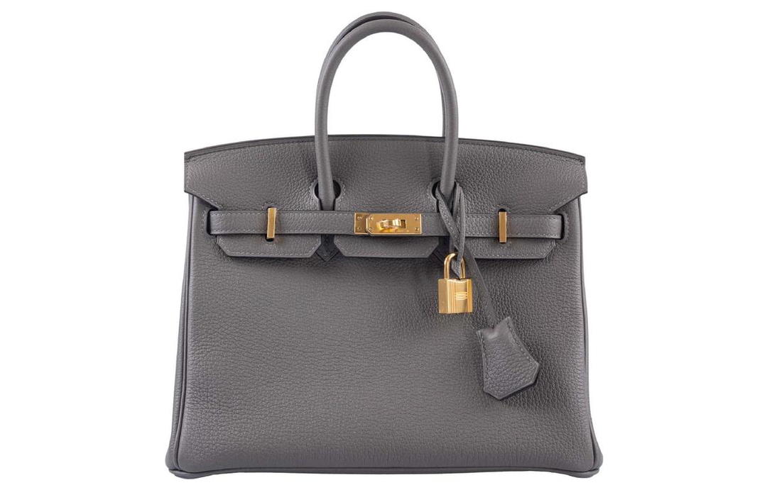 Hermes Hermes Birkin Togo Calfskin Birkin Bag Handbags Women's 0L Grismeyer Cumulus Gray