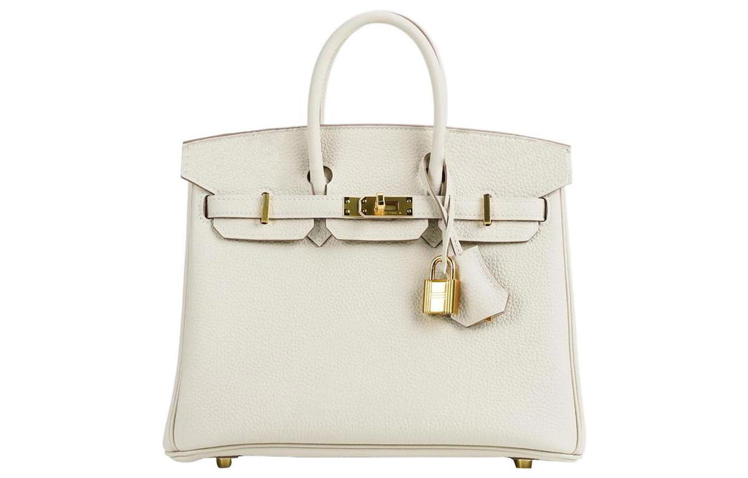 Hermes Hermes Birkin Togo Calfskin Birkin Bag Handbag Regular Women's 10 Craie Milkshake White