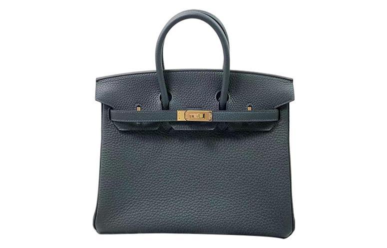 Hermes Hermes Birkin Togo Calfskin Birkin Bag Handbags Women's 6O Vert Cypres Pine Green