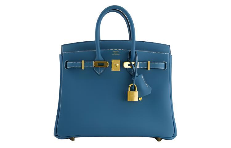 Hermes Hermes Birkin Togo Calfskin Birkin Bag Handbags Women's D2 NEW BLEU JEAN Denim Blue