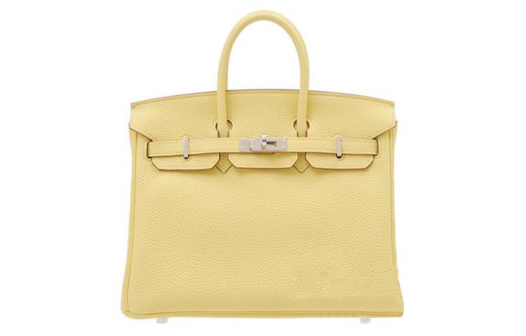 Hermes Hermes Birkin Togo Leather Birkin Bag Handbag Regular Women's 1Z Jaune Poussin Chick Yellow