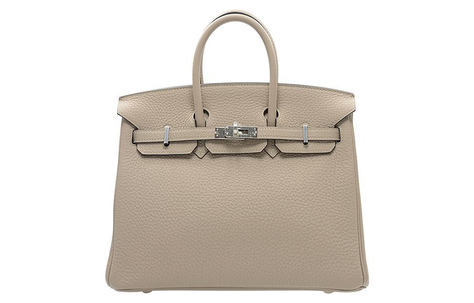Hermes Hermes Birkin Togo Calfskin Birkin Bag Handbags Women's 81 Gris Tourterelle Dove Gray