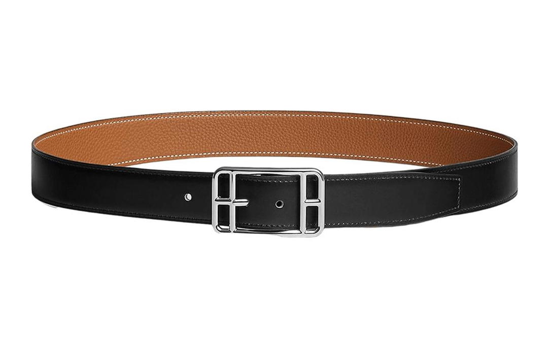 Hermes Hermes Leather Belts Men Black