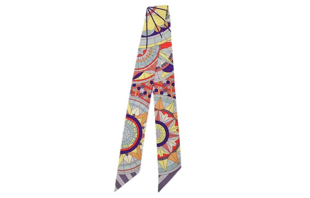 Hermes Hermes Silk Scarves Unisex Gray