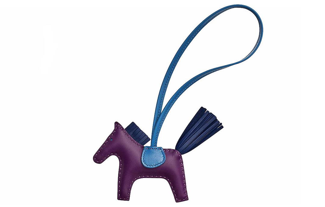 Hermes Hermes Pendants Unisex Purple/Blue