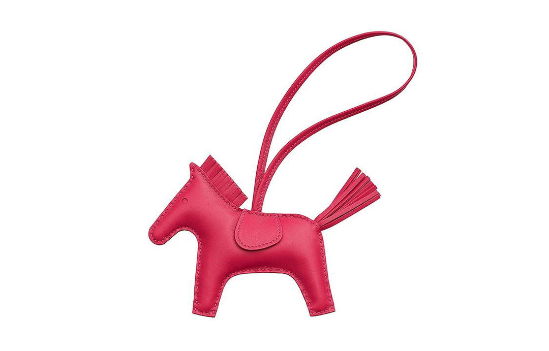 Hermes Hermes Hermès Rodéo Pendants Unisex Mexico Pink