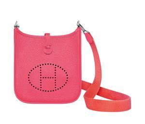 Buy Hermes Evelyne Cow Leather Canvas Shoulder Strap Shoulder Bag, Crossbody Bag Mini Women's at Sasom – Authentic and Ready to Ship