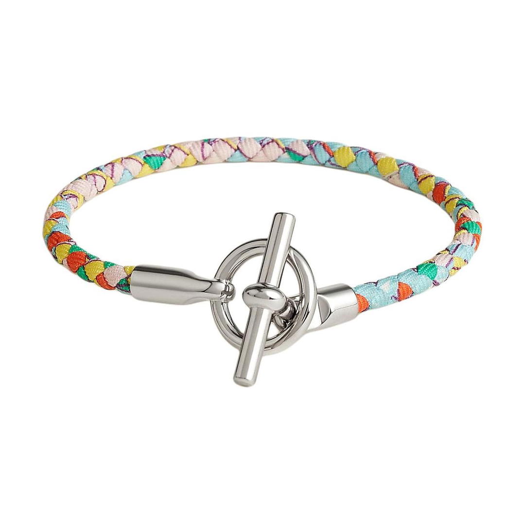 Hermes Hermes Silk Bracelets Women's Aurora Color